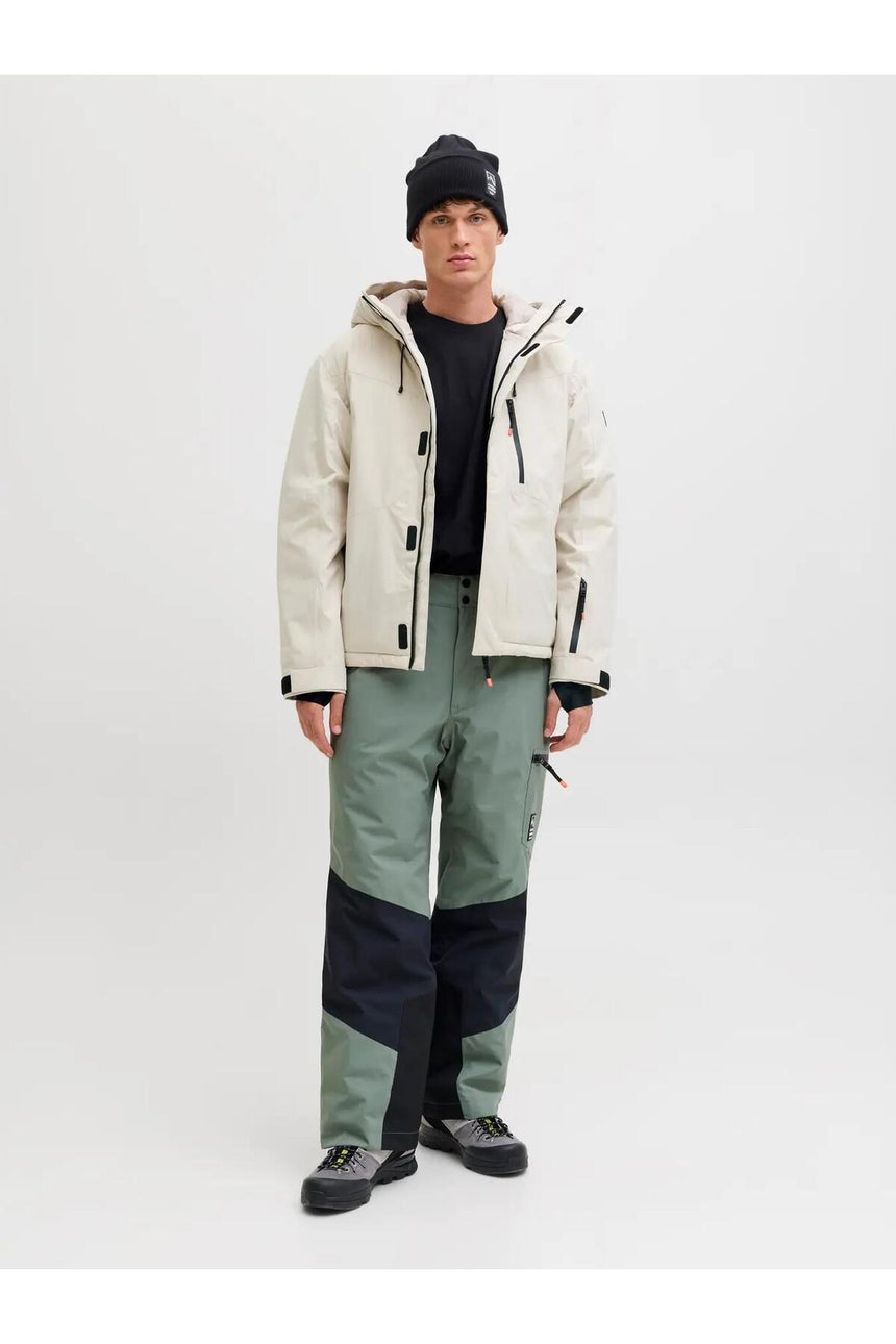 JACK&JONES JJALPES SKI JACKET 12284649 - Gümüş