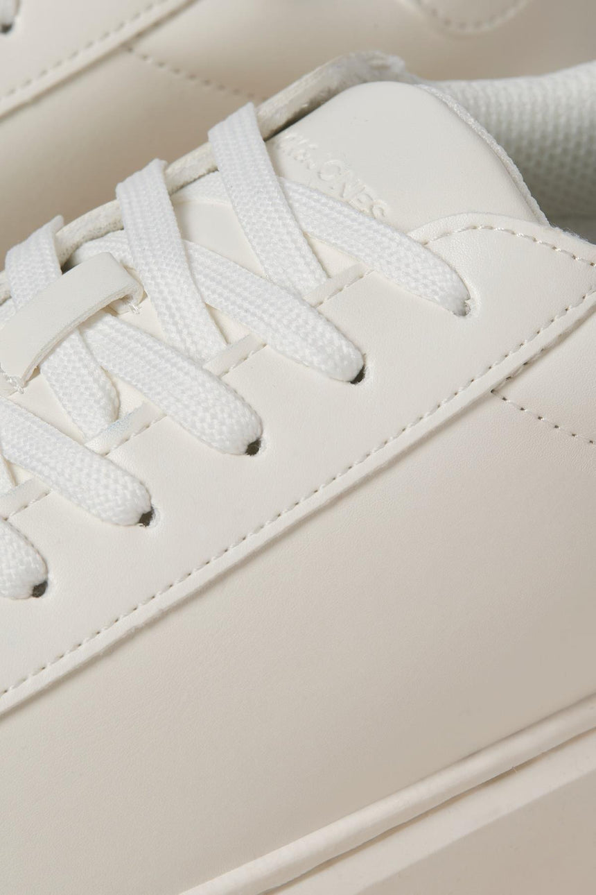JACK&JONES JFWASPIRE CUPSOLE PU SNEAKER NOOS 12275135 - Beyaz