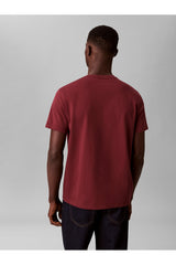 Calvin Klein Erkek SS CLASSIC MONOGRAM TEE LV04RD254G - Mavi