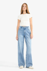 Defacto Kadın Trousers G2208AX - Açık Mavi
