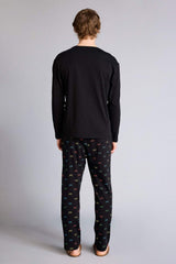 Defacto Erkek Homewear G8125AX - Siyah