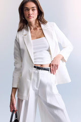 Defacto Kadın Blazer & Vest Z8276AZ - Kırık Beyaz
