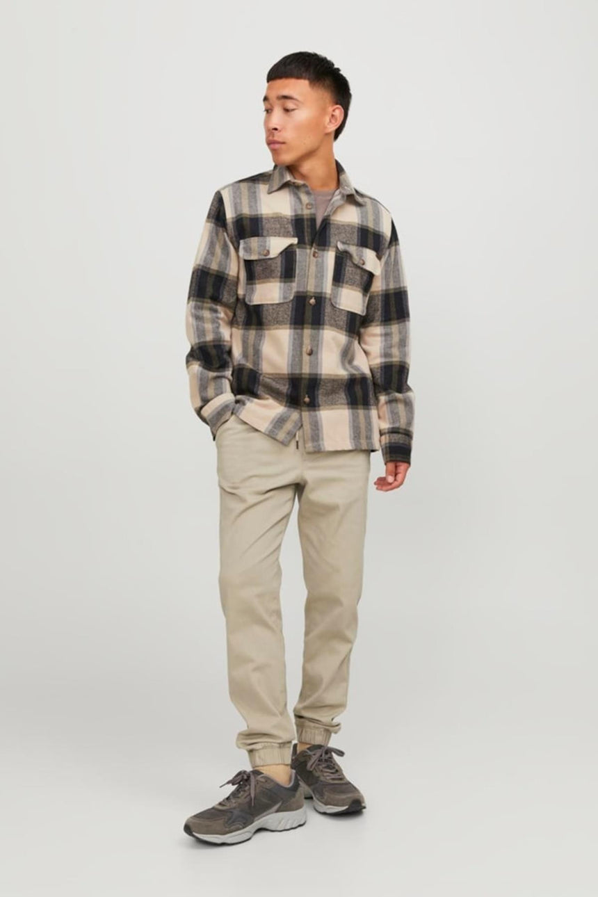 JACK&JONES PANTS 12224518 - Açık Kahverengi