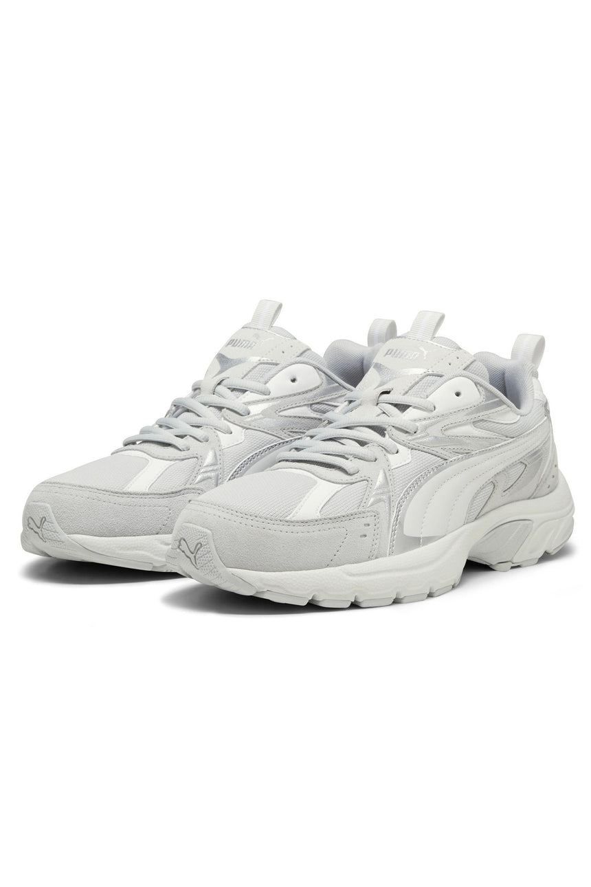 Puma Milenio Tech Suede 39348902 - Açık Gri/ Beyaz