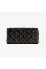 Calvin Klein Kadın EMBLEM AOP LONG ZIP AROUND LV04F1155G - Siyah