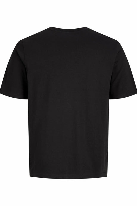 JACK&JONES JPRBLAOSCAR SS TEE FST PLS 12302519 - Siyah