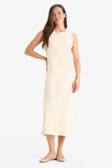 Defacto Kadın Knitted Dress C9686Ax - Açık Kahve