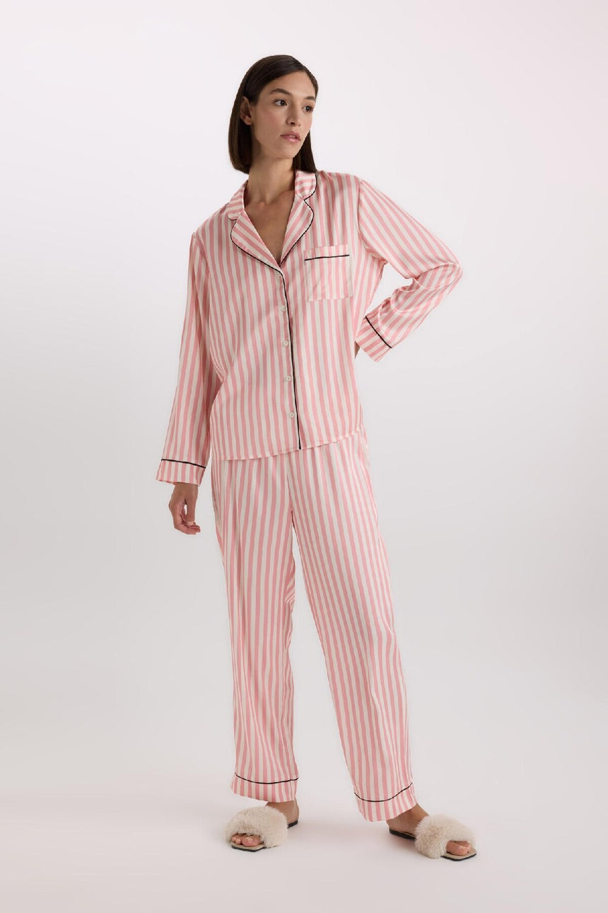 Defacto Kadın Woven Sets C9445Ax - Gül Kurusu