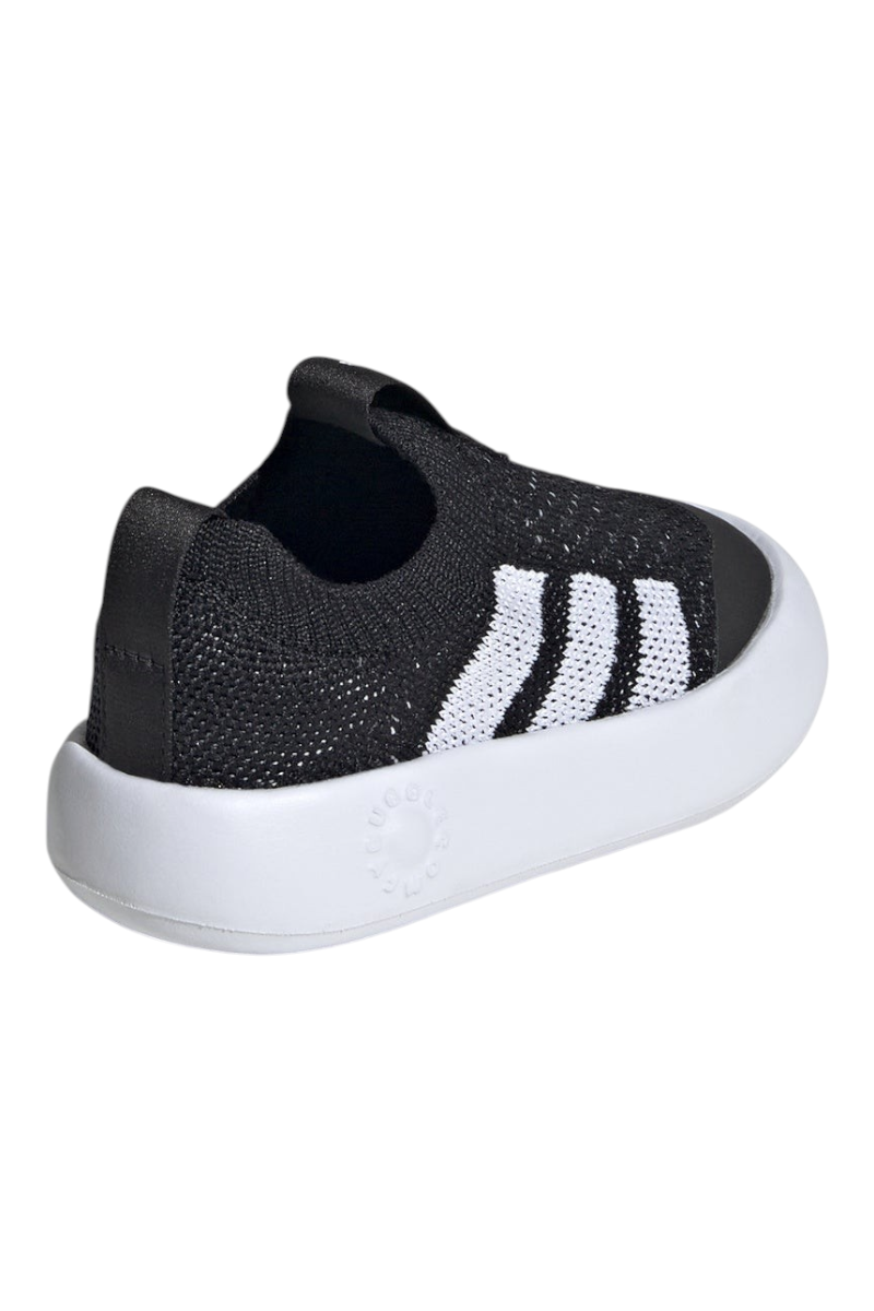 Sporline adidas Bubblecomfy I siyah beyaz unisex bebek spor ayakkabı, arkadan görünüm