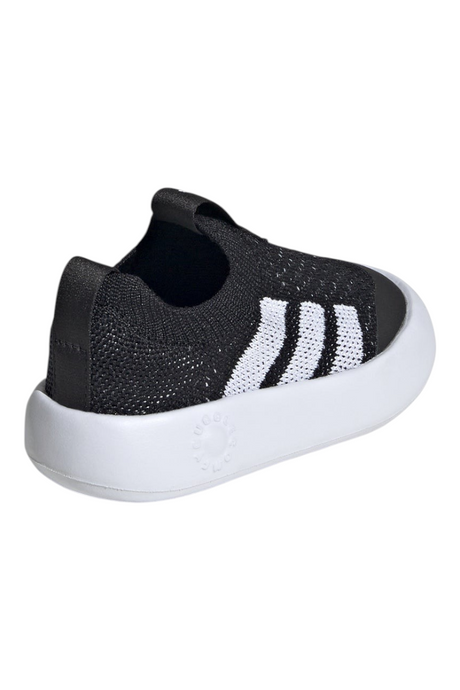 Sporline adidas Bubblecomfy I siyah beyaz unisex bebek spor ayakkabı, arkadan görünüm