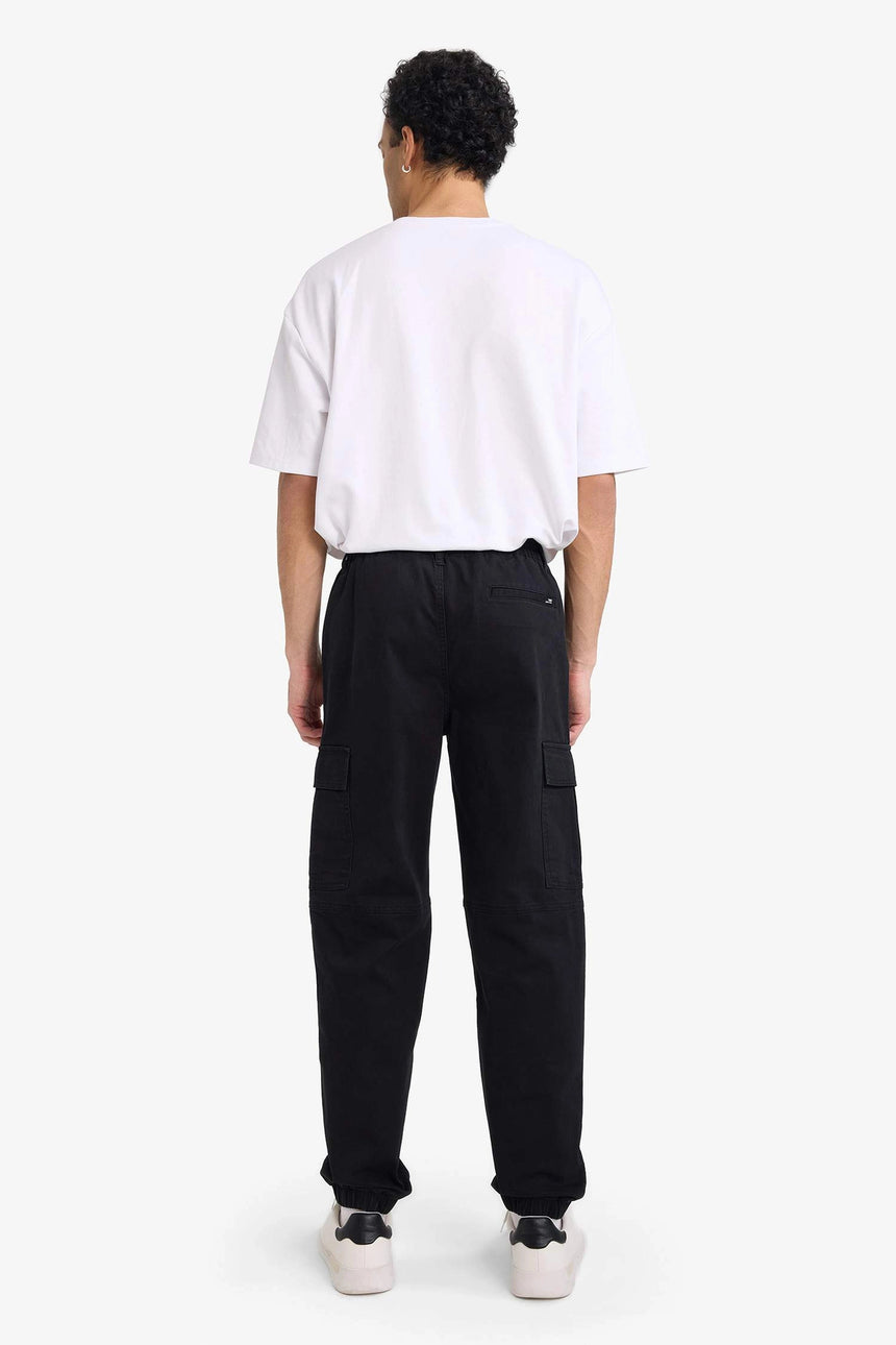 Defacto Erkek Woven Bottom C9163AX - Siyah