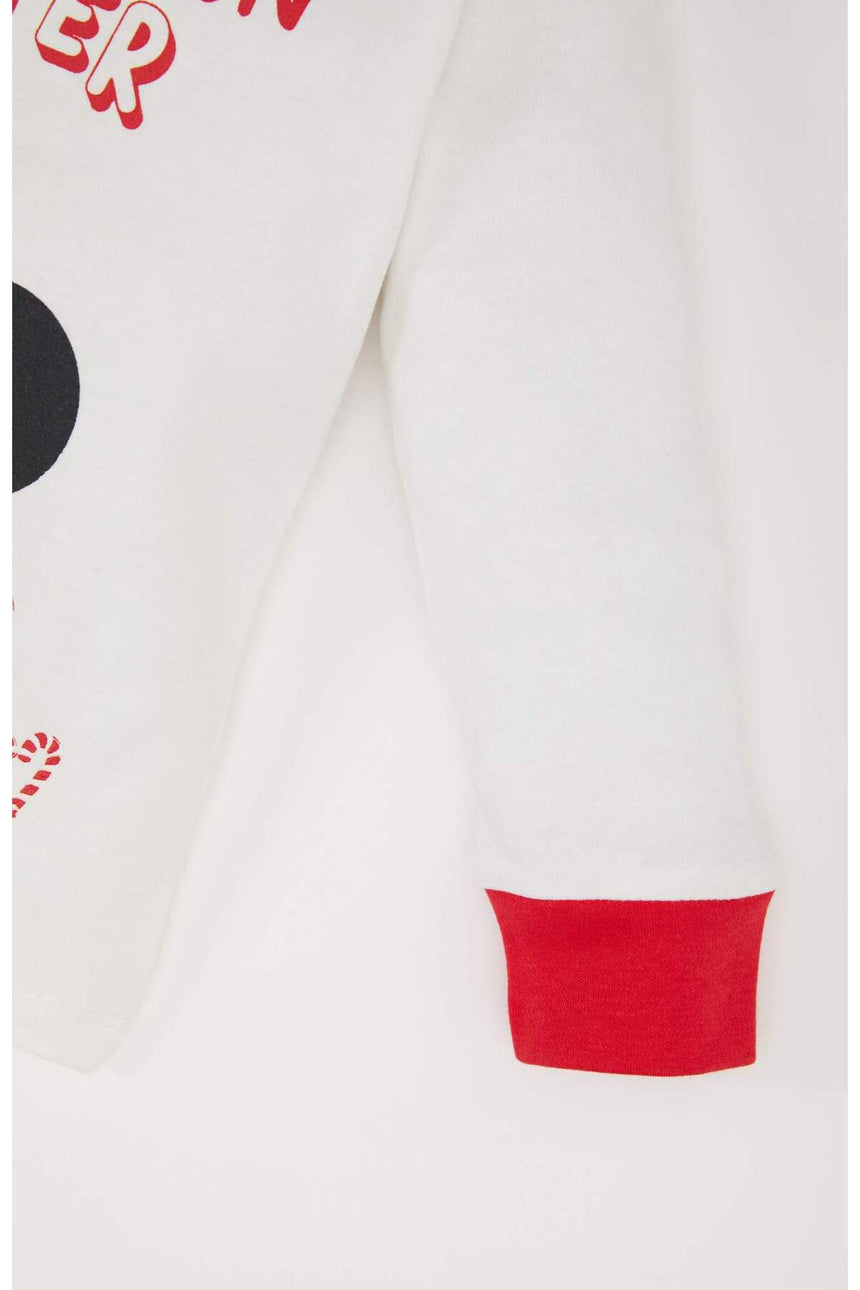 Defacto Çocuk Knitted Pyjamas D7162A5 - Kırmızı