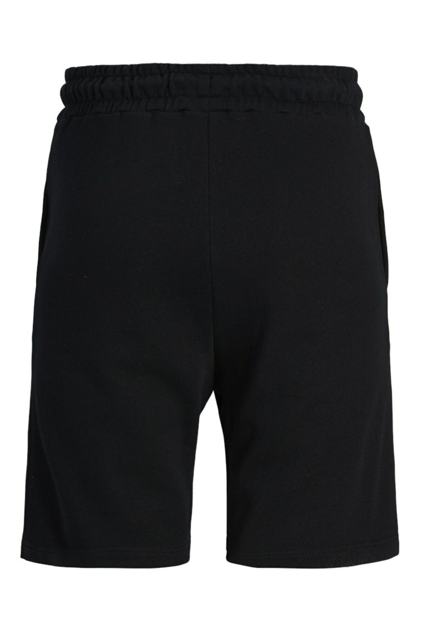 JACK&JONES JPSTGORDON ARCHIVE SWEAT SHORTS MID SN 12288638 - Siyah