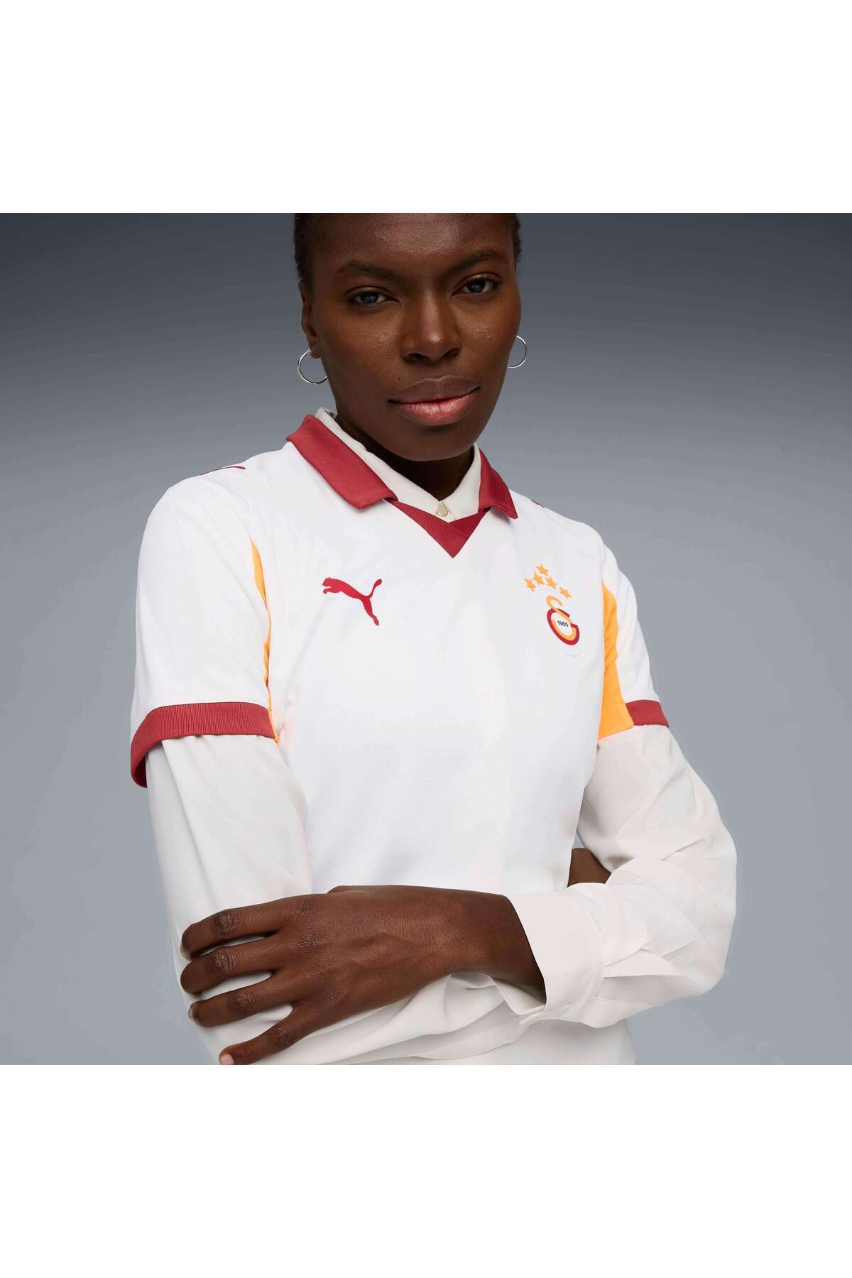 Puma Away Jersey R. 77981902 Kadın Forma - Beyaz