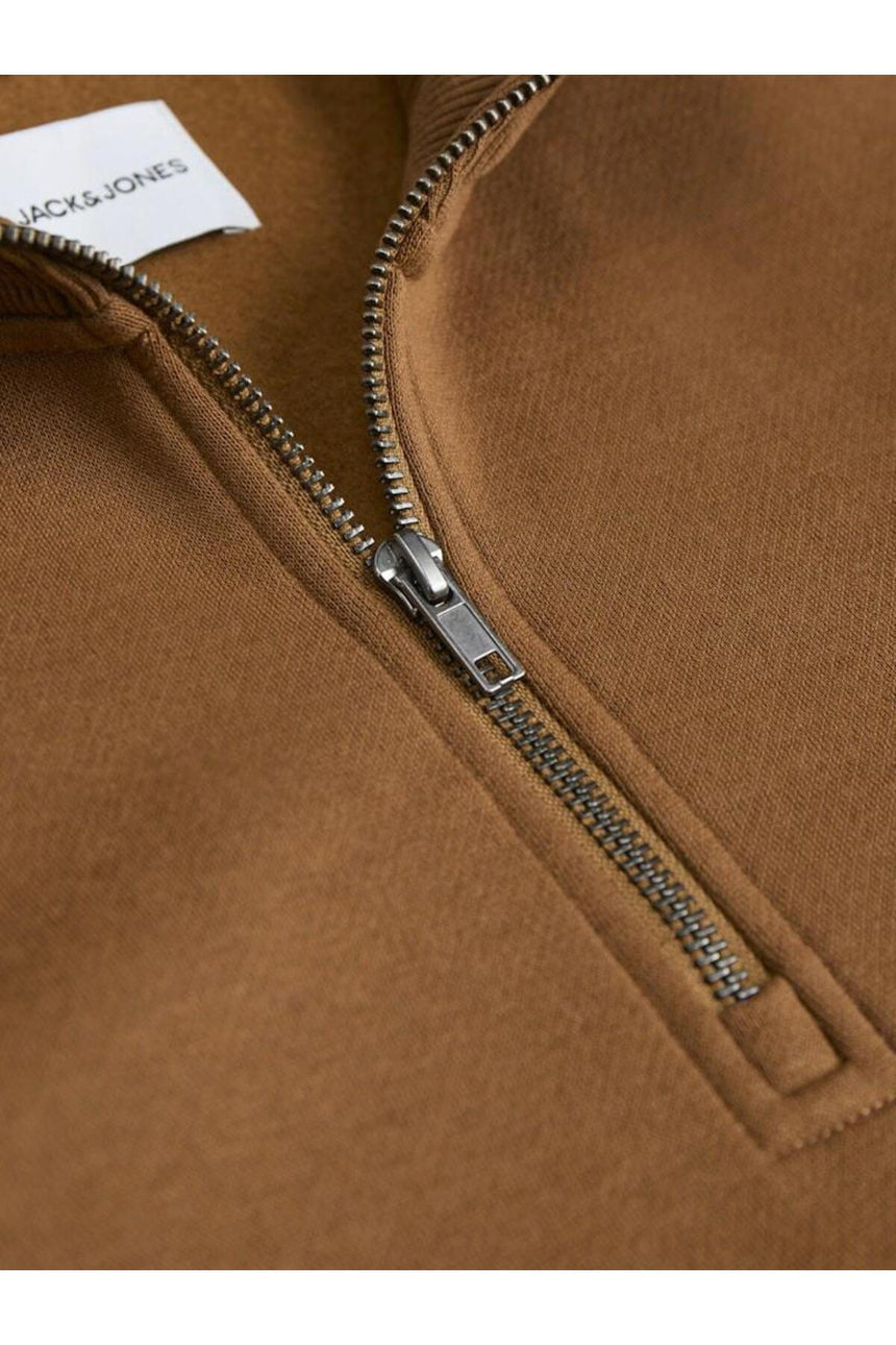 JACK&JONES SWEAT 12250747 - Kahverengi/ Turuncu