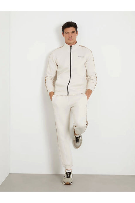 GUESS ERKEK MICKEY FULL ZIP SWEA Z2YQ10KB3P2 - Bej