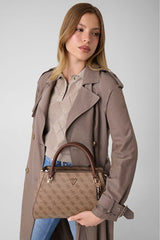 GUESS KADIN NOELLE II LUXURY SAT HWBG9672070 - Kahverengi