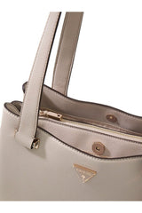 Guess Evie Kadın Omuz Çantası HWBG9664220 - Açık Bej / Krem