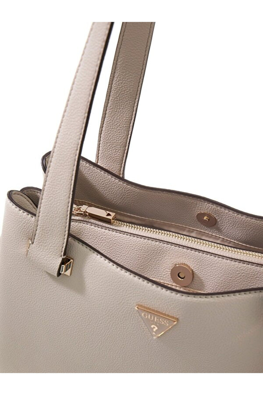 Guess Evie Kadın Omuz Çantası HWBG9664220 - Açık Bej / Krem