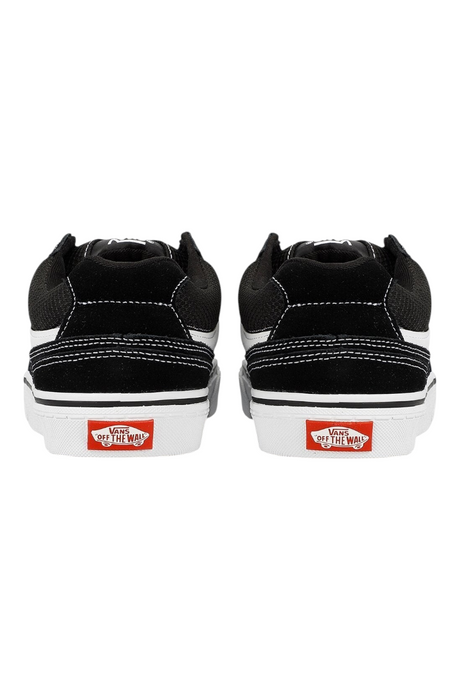 Sporline Vans Caldrone siyah beyaz erkek sneaker ayakkabı arka görünüm