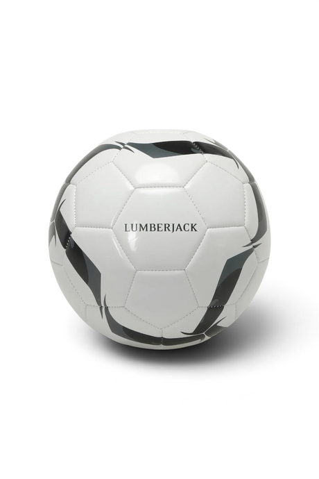 Sporline Lumberjack MB Crista beyaz ve siyah desenli erkek futbol topu