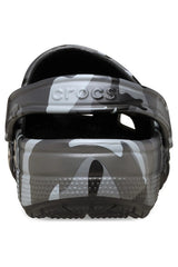 Crocs Kids Camouflage Clog 211879 - Siyah-yeşil Çocuk Terlik - Siyah-yeşil