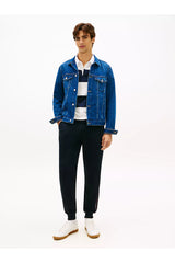 Tommy Hilfiger Erkek GLOBAL STRIPE SWEATPANTS MW0MW42882DW5 - Koyu Lacivert