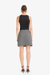 Defacto Kadın Woven Skirt D3062AX - Gri