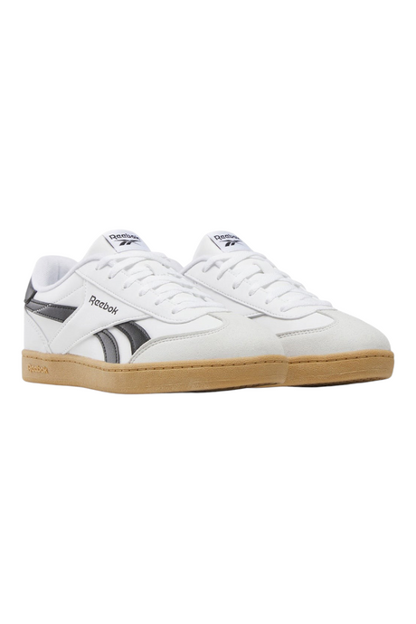 Sporline Reebok Smash Edge beyaz ve siyah detaylı deri erkek sneaker ayakkabı