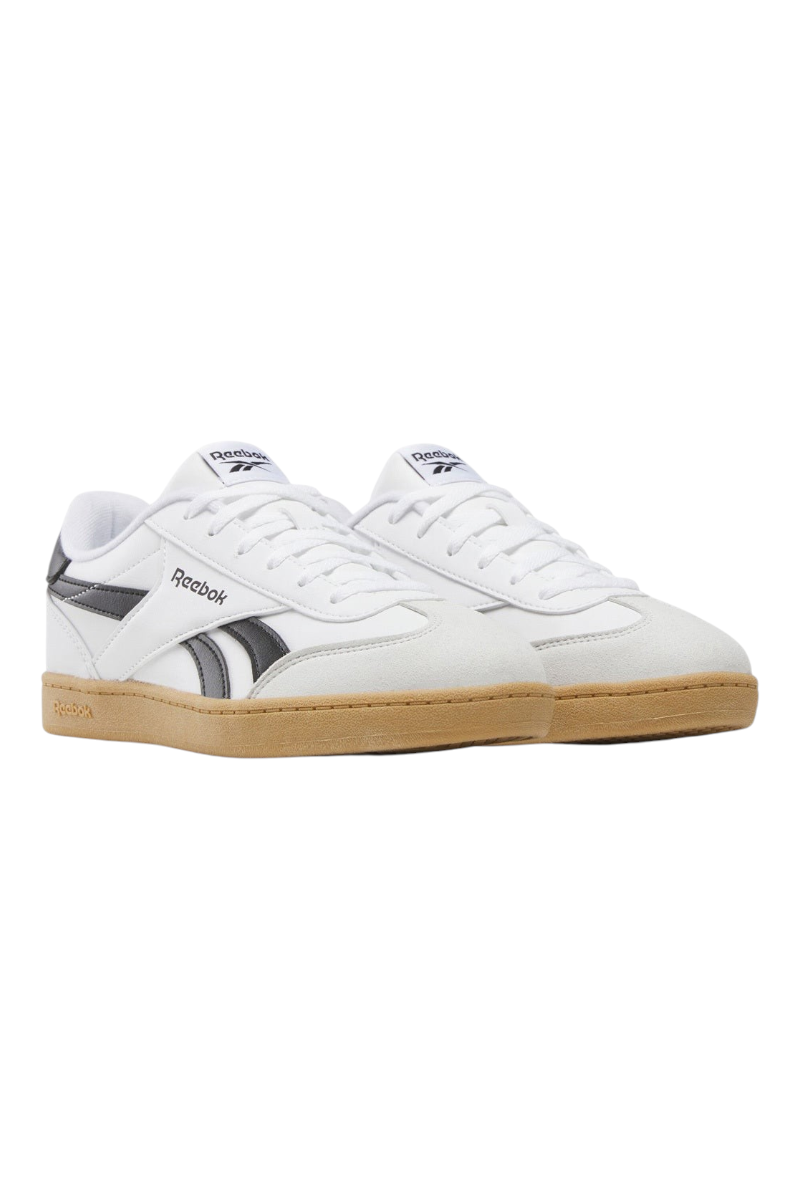 Sporline Reebok Smash Edge beyaz ve siyah detaylı deri erkek sneaker ayakkabı