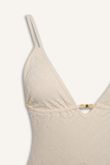 Defacto Kadın Swimsuit B6898AX - Ekru