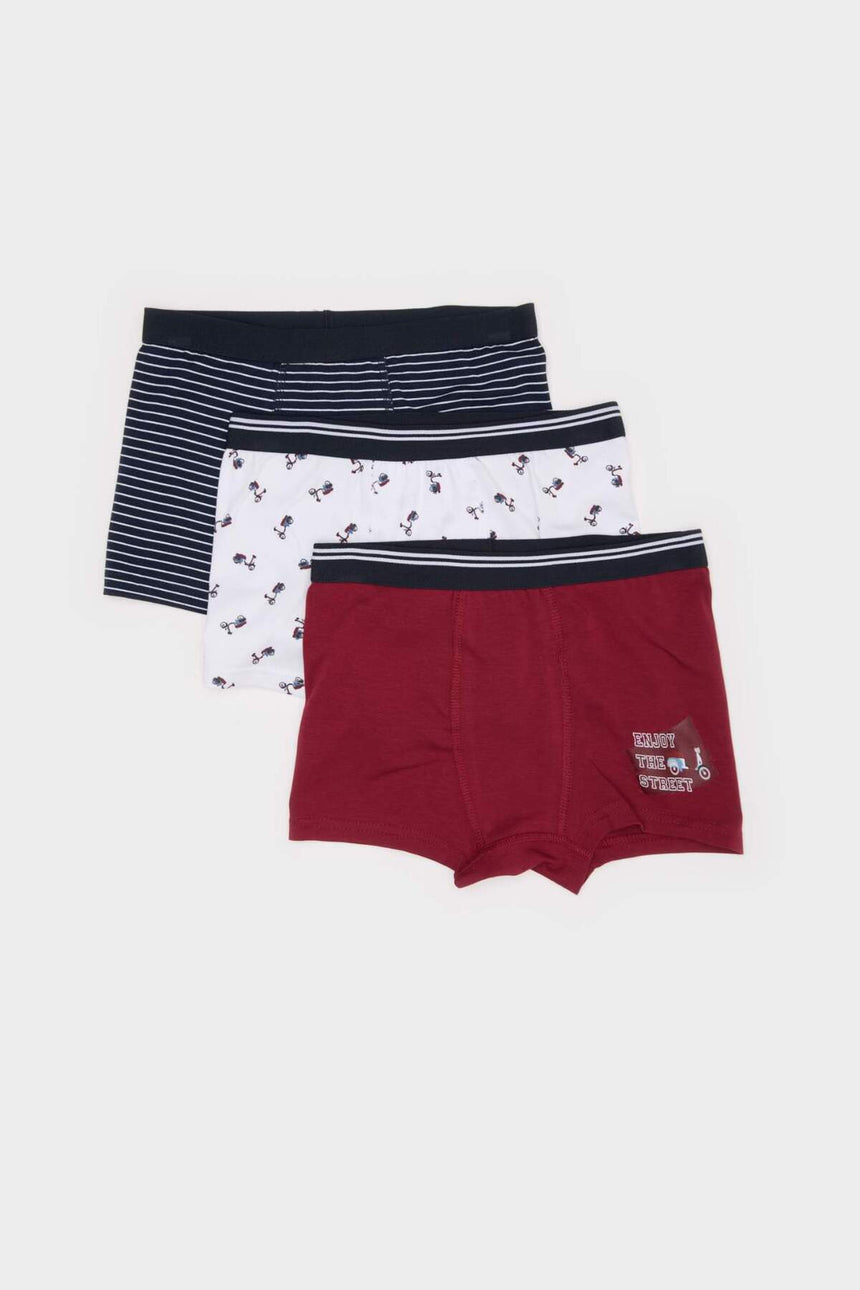 Defacto Çocuk Knitted Boxer B8412A8 - Koyu Lacivert