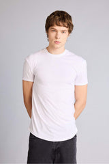 DeFacto N2104AZ Erkek T-Shirt - Beyaz
