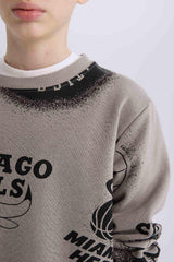 Defacto Çocuk Sweat Shirt Y4130A6 - Gri