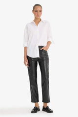 Defacto Kadın Long Sleeve Shirt T8735AZ - Beyaz
