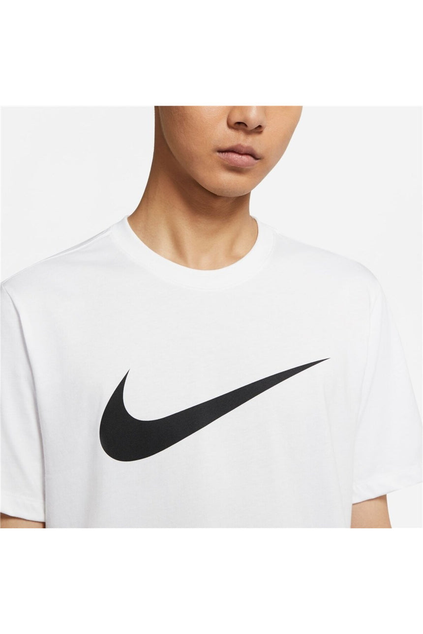 NIKE DC5094 M NSW TEE ICON SWOOSH - Beyaz