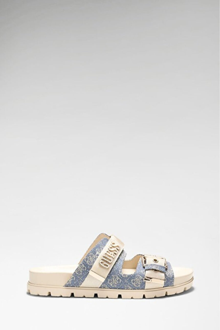 GUESS KADIN FAXONA2 FLTFX2FAB03 - Krem