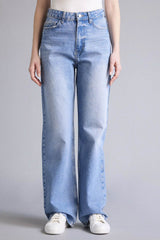 Defacto Kadın Trousers G3542AX - Açık Çivit Mavisi