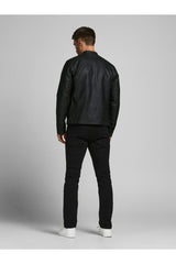 jack&jones erkek jacket 12182461 - Siyah