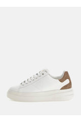 Guess Kadın Elbina Sneaker Fljelb - Beyaz/ Bej