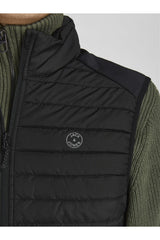 Jack & Jones Multi Erkek Büyük Beden Şişme Yelek 12205347 - Siyah
