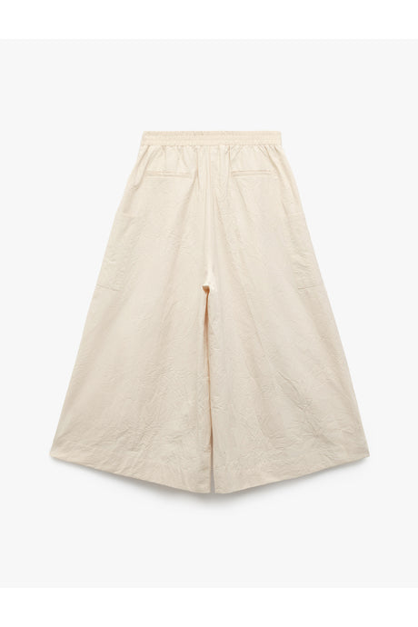 KOTON KADIN TROUSERS 5SAK40084EW - Bej
