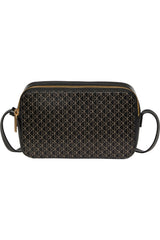 Calvin Klein Emblem AOP Elongated Camera Bag Kadın Omuz Çantası LV04F3268G - Siyah