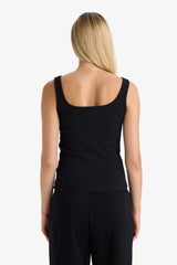 Defacto Kadın Knitted E5540AX - Siyah