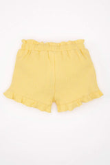 Defacto Çocuk Short A8043A5 - Sarı