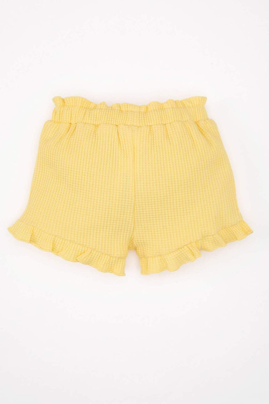 Defacto Çocuk Short A8043A5 - Sarı