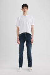 DeFacto Erkek Jean Pantolon B4538AX - Mavi Siyah