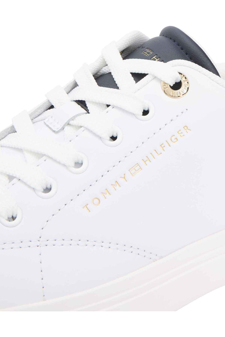 Tommy Hilfiger Kadın TH FEMININE CUPSOLE LEATHER FW0FW09105 - Mavi