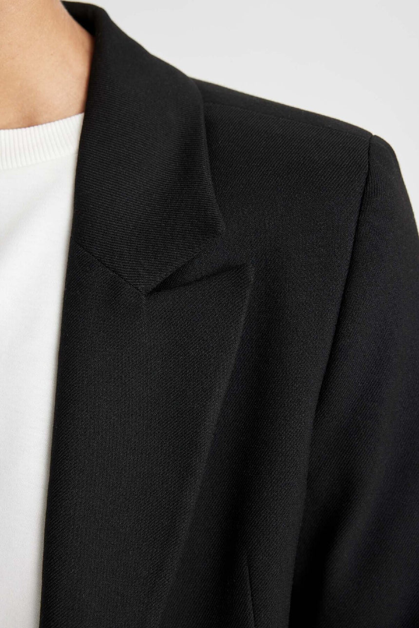 Defacto Kadın Blazer B0490AX - Siyah