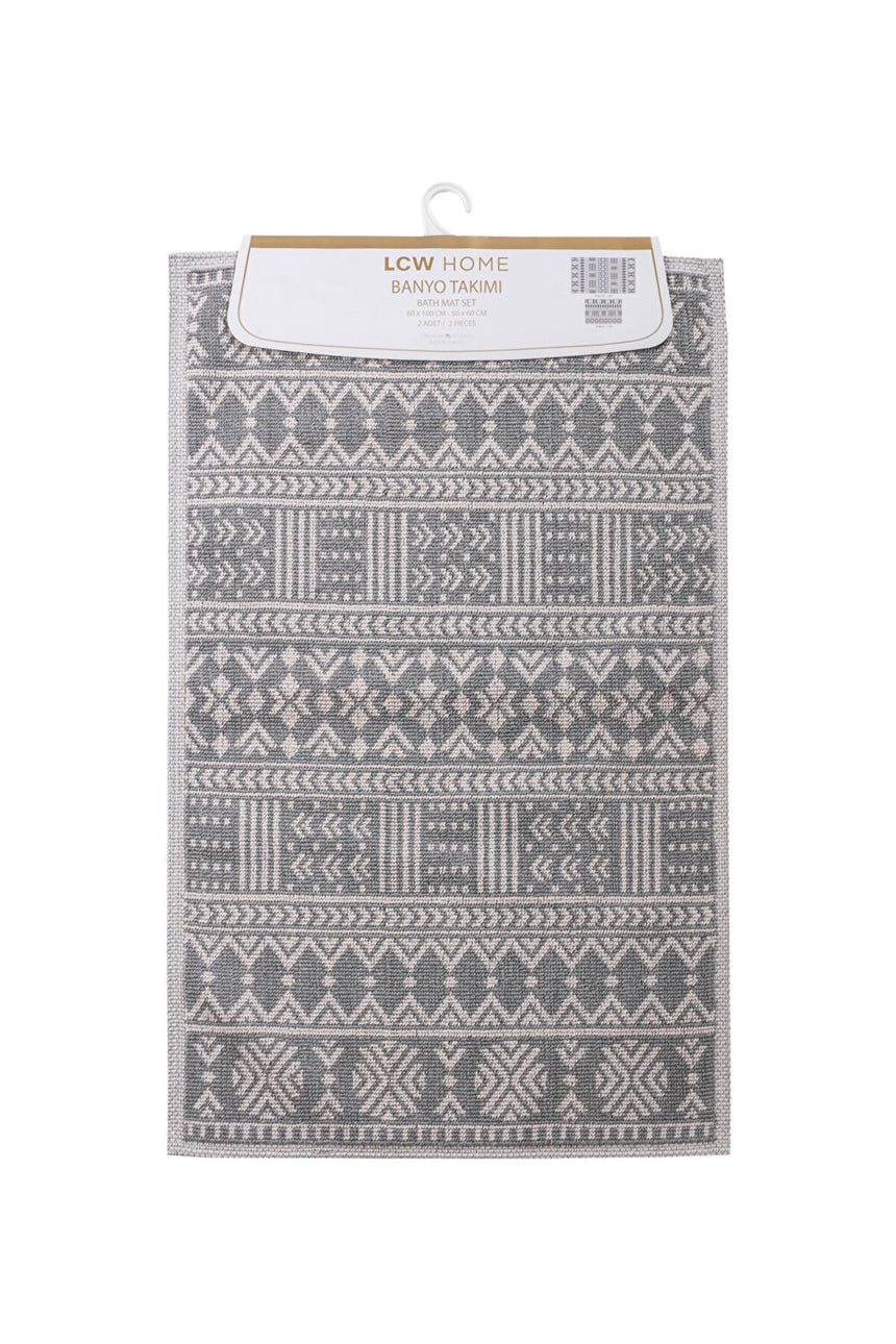 LCW HOME S6GV02C8 PAS,PATTERN-PS - Gri
